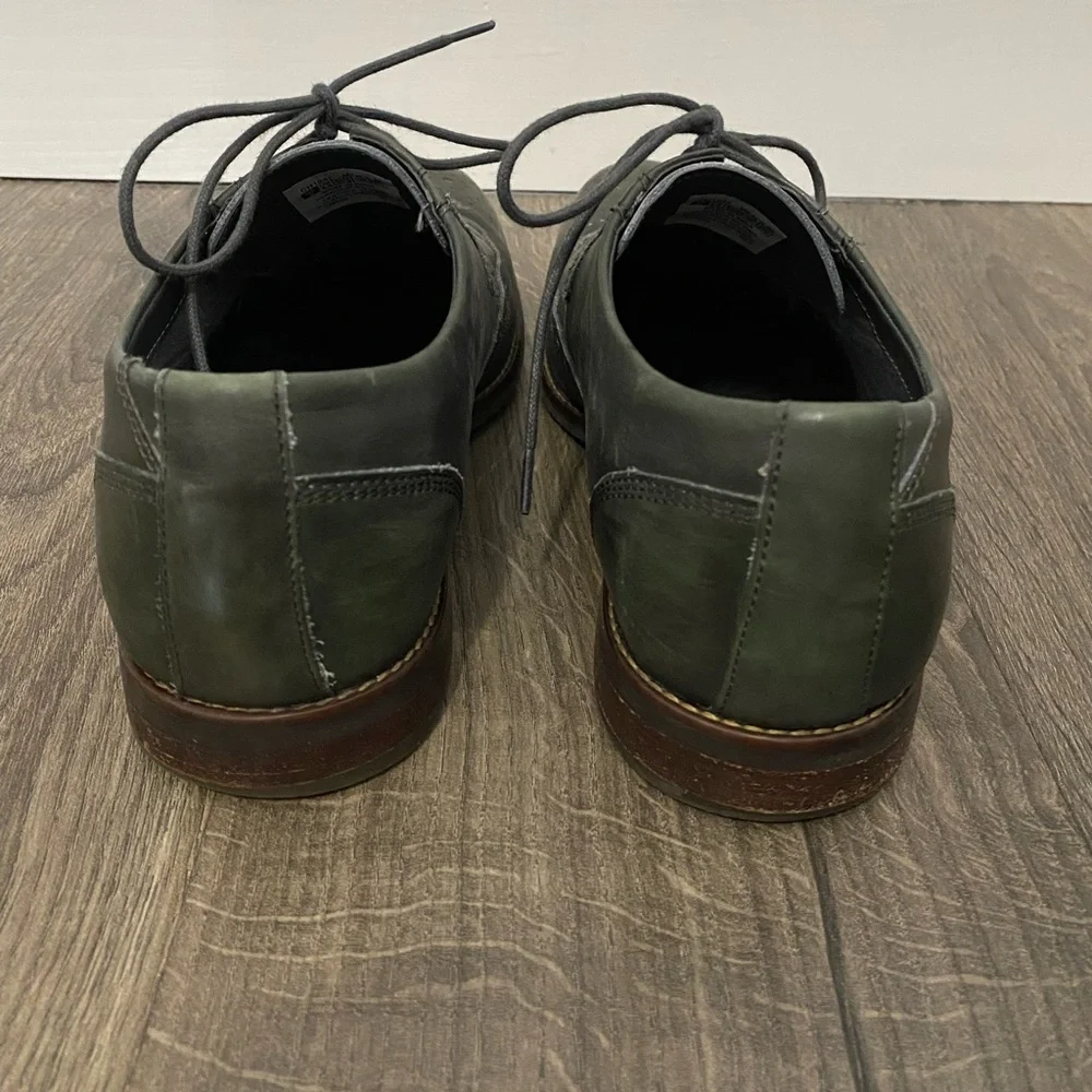 Rockport Flexible Shock Absorbing Men’s Grey Dress Shoes - Picture 4 of 4